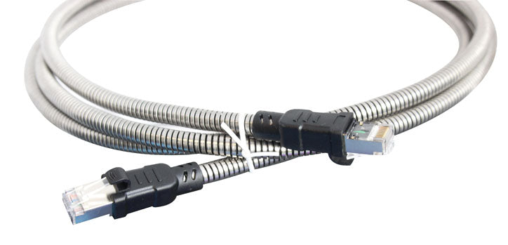 1 Metre Cat6A FTP Outdoor Armored Shielded Ethernet Cable