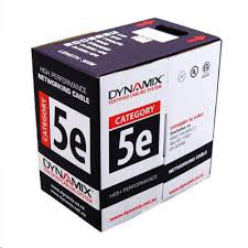 Dynamix 305M Cat5e Blue UTP Solid Cable Roll