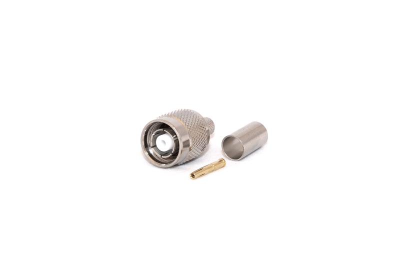 RP-TNC Male 50 Ohm CRIMP Connector for LMR240