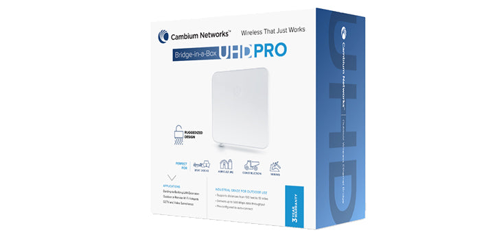Cambium ePMP 5 GHz Wireless Bridge in a Box UHD PRO
