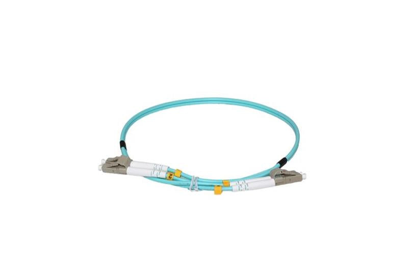 Fibre Patch Lead Multimode 10G OM3 LC-LC 50cm Duplex 50/125