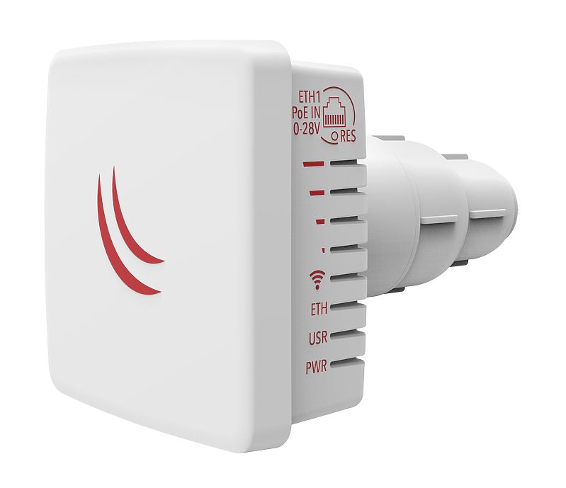 MikroTik 5 GHz 802.11a/n Dual Chain Light Dish Feed with 9dBi Integrated Antenna