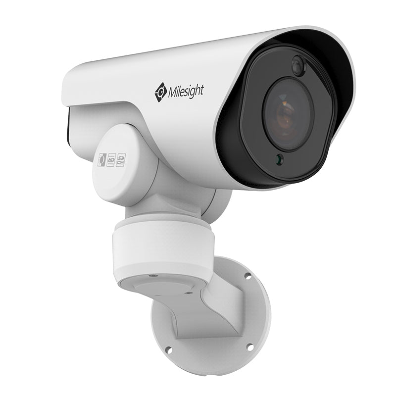 Milesight 4K NDAA AI 20X PTZ Bullet Plus Network Camera - Multi Cable Out