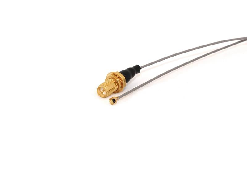 RP-SMA Female Bulkhead to U.FL 20cm 50 Ohm Coax Pigtail