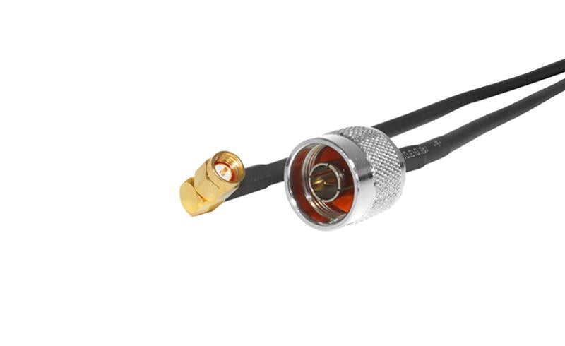 SMA Male RA to N-Male 30cm 50 Ohm Coax Pigtail