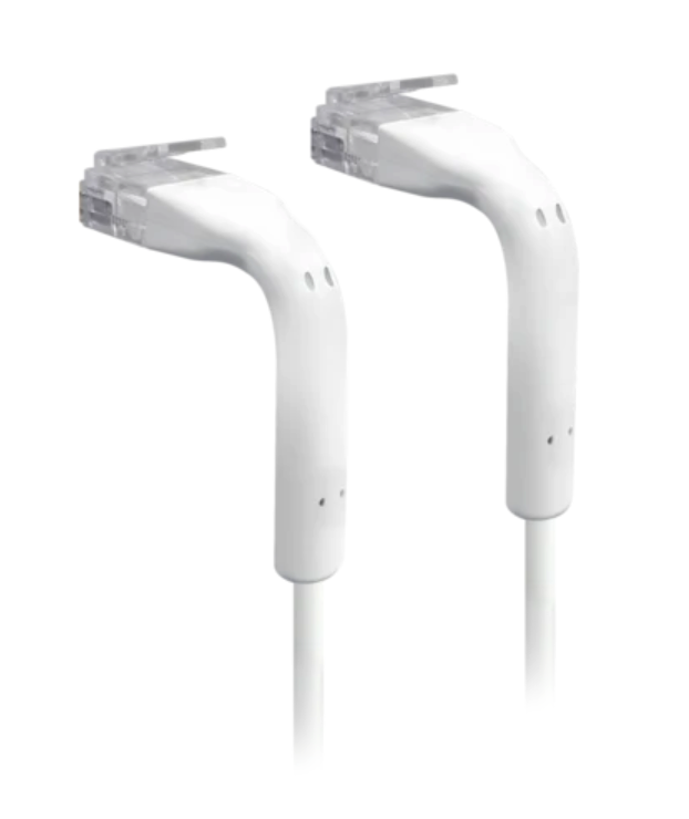 UniFi White 2m patch cable with both end bendable RJ45