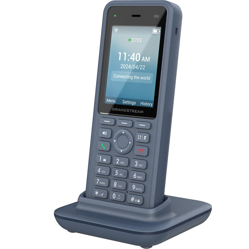 Grandstream WP836 Ruggedized IP67 WiFi IP Phone, 2.8 in screen, Bluetooth