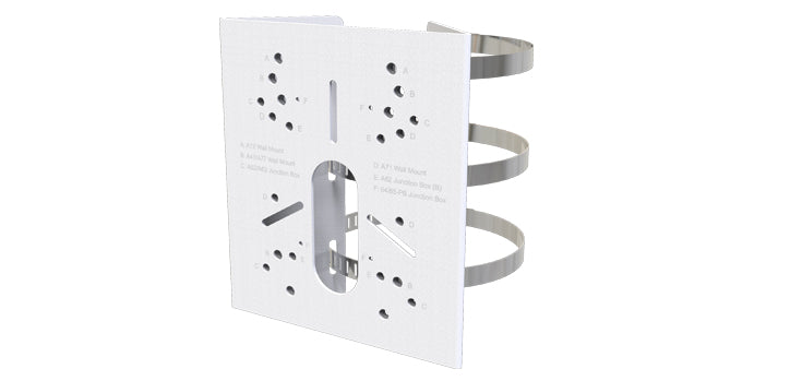 Milesight Pole Mount with Stainless Steel Straps