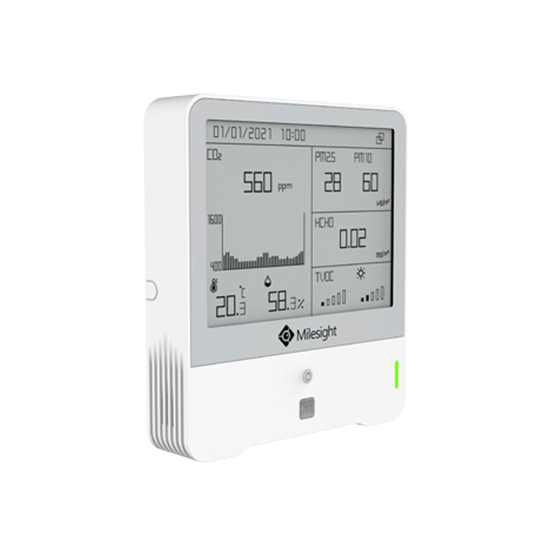 Milesight LoRaWAN AU915/AS923 9 in 1 Indoor Ambience Monitoring IoT Sensor (O3 Version)