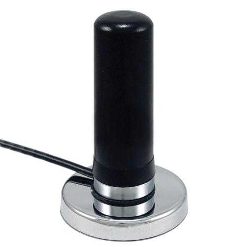 L-com 698-960/1710-2700MHz 3dBi Black Omni Antenna and Mount