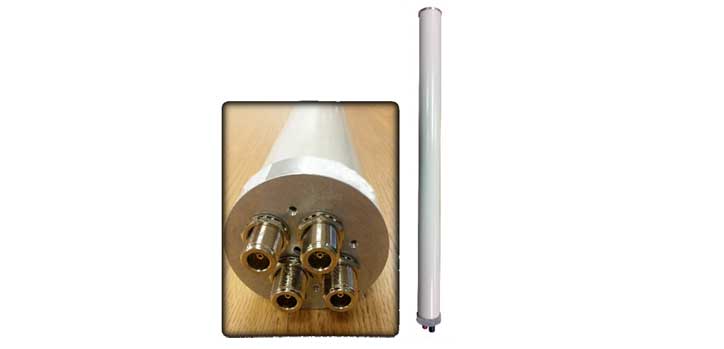 MARS 9dBi 2.3-2.7 & 4.9-5.9 GHz Dual Polarization Dual Band Omni Antenna