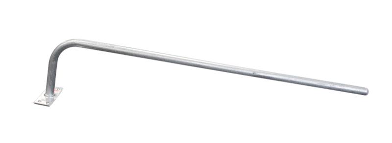 Hockey Stick Curved Fascia Mount 1m