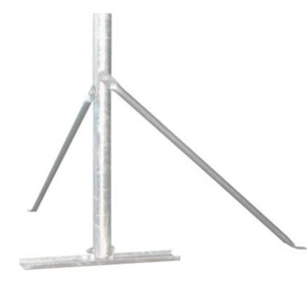 Roof Mount 0.5m with stays