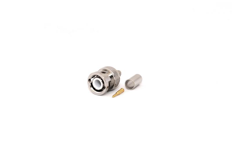 BNC Male CRIMP Connector for LMR195/RG58