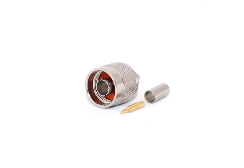 N-Type Male 50 Ohm CRIMP Connector for LMR195/RG58