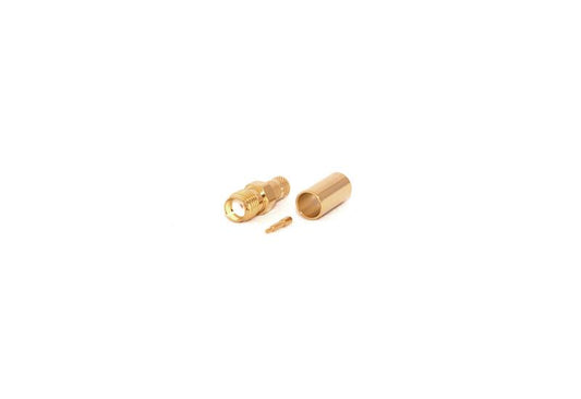 RP-SMA Female CRIMP Connector for LMR195/RG58
