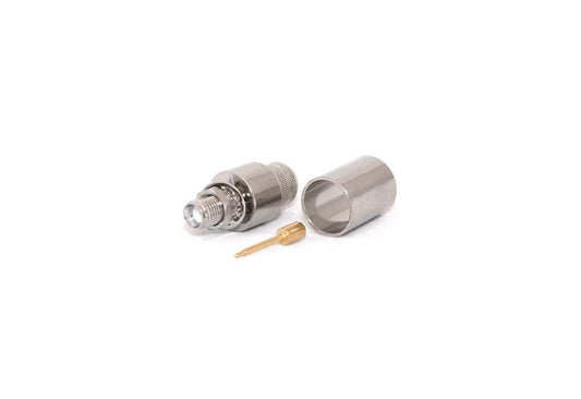 RP-SMA Female Bulkhead CRIMP Connector for LMR400/RG8U