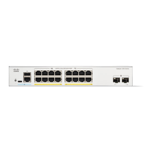 Cisco Catalyst 1200 16-port GE, PoE, 2x1G SFP