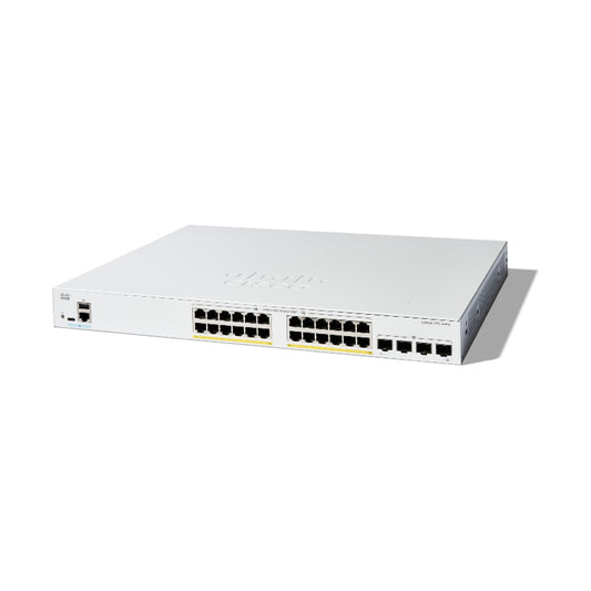 Cisco Catalyst 1200 24-port GE, Full PoE, 4x1G