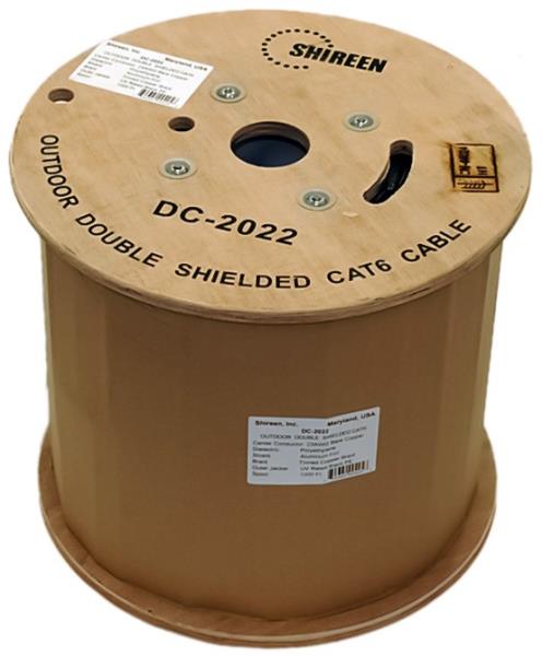 Shireen 305m Outdoor CAT6 Double Shielded Ethernet Cable