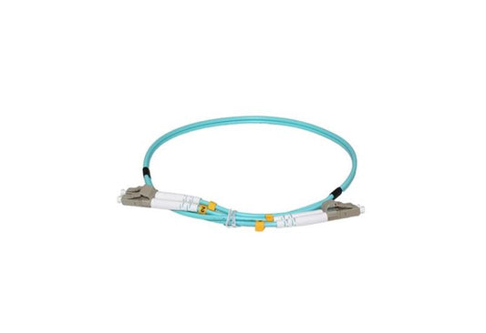 Fibre Patch Lead Multimode 10G OM3 LC-LC 50cm Duplex 50/125