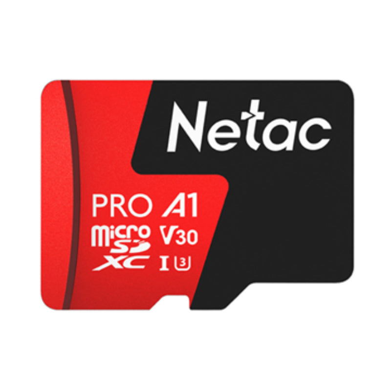 Netac P500 Extreme Pro microSDXC V30 Card with Adapter 128GB