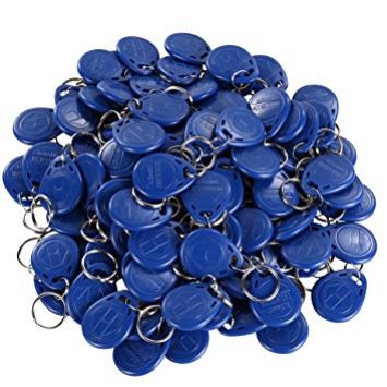 Grandstream RFID coded access key-chain FOB 100 Pack