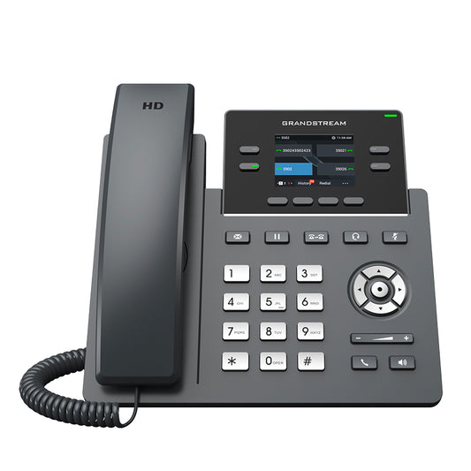 Grandstream GRP2612G 4 Lines 2 SIP and 2.4 inch Colour Screen with Gigabit Ethernet