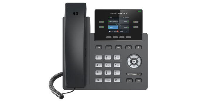 Grandstream GRP2612P 4 Lines 2 SIP PoE 2.4inch Colour Screen