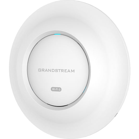 Grandstream GWN7664E 4x4 802.11ax Wi-Fi 6 Access Point, AX6000, 2 x 2.5 Gbe Ports, HE160