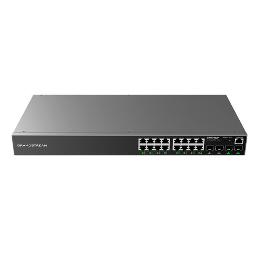 Grandstream GWN7802P 16 Port Gigabit PoE Managed Switch