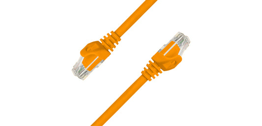 1 Metre Cat6 UTP Indoor Ethernet Cable - Orange