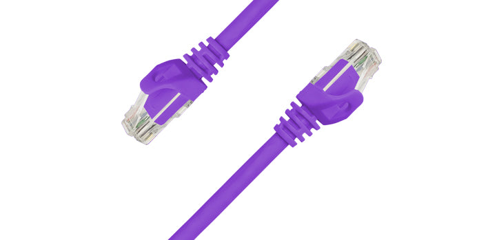 3 Metre Cat6 UTP Indoor Ethernet Cable - Purple