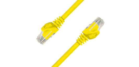0.3 Metre Cat6 UTP Indoor Ethernet Cable - Yellow