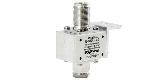 PolyPhaser IS-B50LN-C0 10MHz - 1GHz Coaxial RF Surge Protector