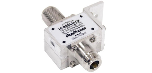 PolyPhaser IS-B50LN-C2 125-1000MHz DC Blocking N Female