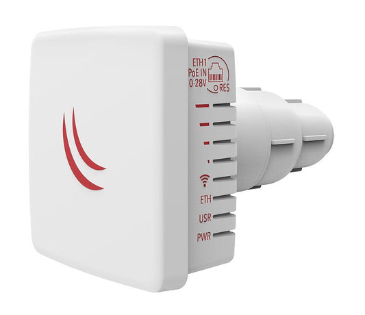 MikroTik 5 GHz 802.11a/n Dual Chain Light Dish Feed with 9dBi Integrated Antenna
