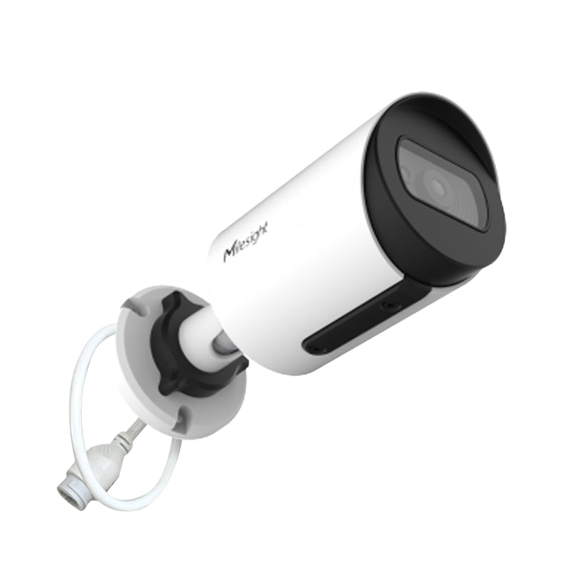 Milesight 2MP NDAA AI Color+ Vandal-proof Mini Bullet Network Camera - Cable out version