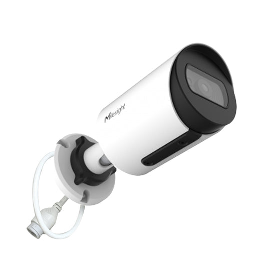 Milesight 2MP NDAA AI Color+ Vandal-proof Mini Bullet Network Camera - Cable out version
