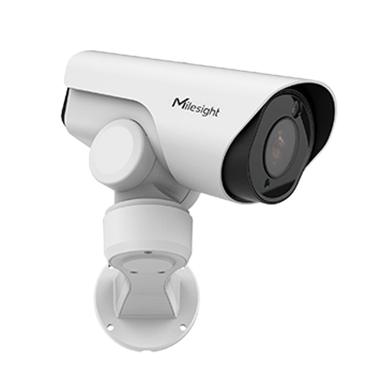 Milesight 5MP NDAA 12X AI PTZ Bullet Network Camera - Multi Cable Out