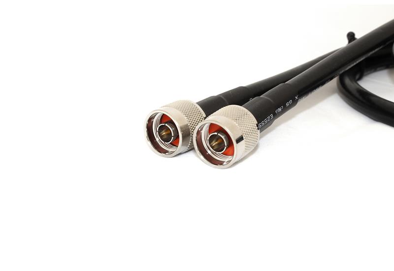 N-Type Male to N-Type Male 200cm LLC400 50 Ohm Coax Cable