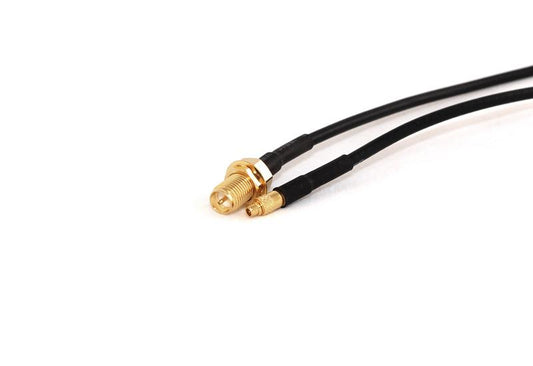 RP-SMA Female Bulkhead to MMCX Male 20cm Coax Pigtail