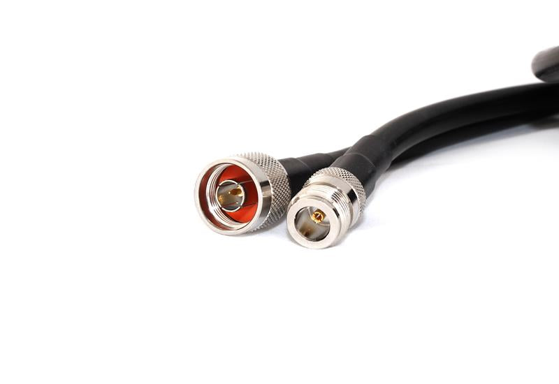 N-Male to N-Female 500cm LLC400 50 Ohm Coax Pigtail