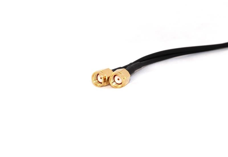 RP-SMA Male to RP-SMA Male 150mm 50 Ohm Coax Pigtail