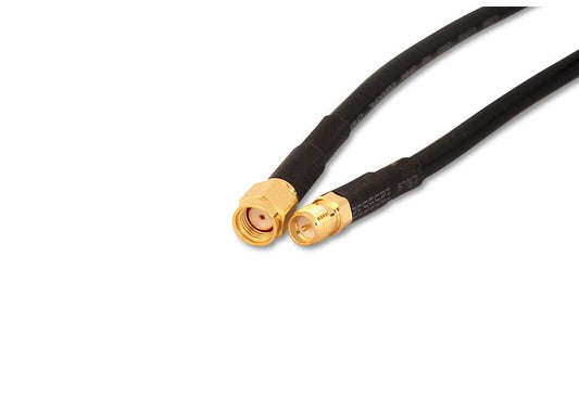 RP-SMA Male to RP-SMA Female 300cm 50 Ohm Coax Pigtail
