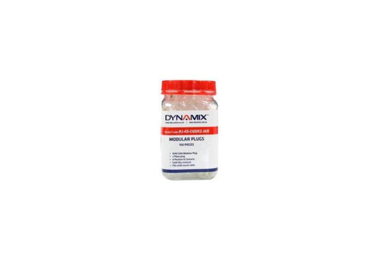 Dynamix Cat6 RJ-45 Plug 100pcs Jar