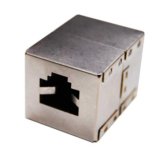 DYNAMIX Cat6A 10G Shielded Joiner, RJ45 8C, 2-Way