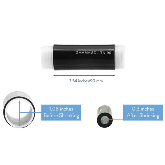 Gamma Electronics SDL-TN-90 Silicone Cold Shrink For Type N Connectors to LMR-400 Cable or Larger