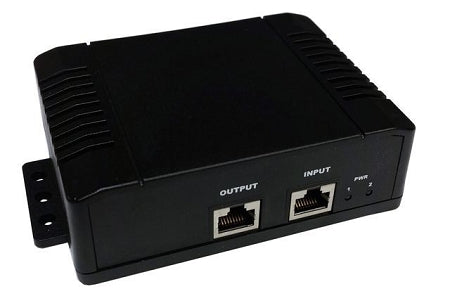 Tycon Power 10-60VDC in Dual Channel 802.3af/at Gigabit PoE DC to DC Convertor Adaptor