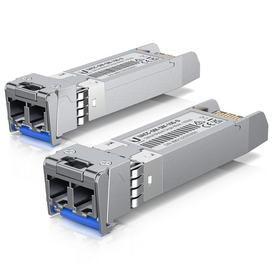 Ubiquiti Twin Pack of 10km 10Gbps Single Mode Fiber Modules 1310nm